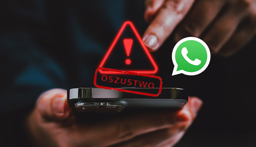 Oszustwo na WhatsApp – praktyczne informacje.