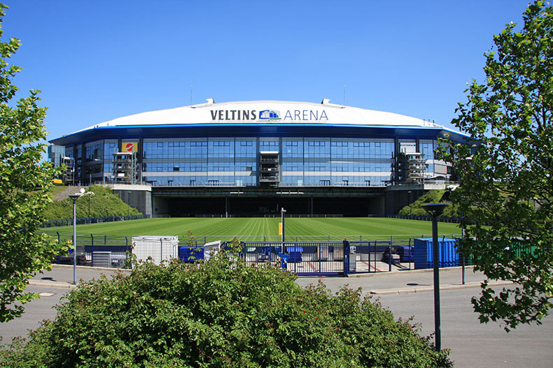 Arena AufSchalke w Gelsenkirchen